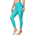 thumbnail image 1 of ALove Women's V Slit Swim Pants High Waisted Stretchy Tight Leggings Suring Swim Bottoms, 1 of 6