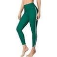 thumbnail image 1 of ALove Women's V Slit Swim Pants High Waisted Stretchy Tight Leggings Suring Swim Bottoms, 1 of 7