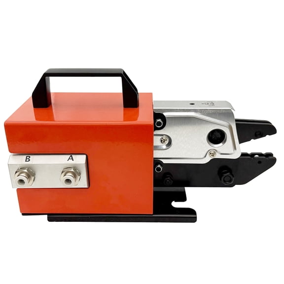 AM-10 Pneumatic Terminal Crimping Machine Multi-Die Cold Crimping Pliers with 4 Sets of Dies 0.5-0.7Mpa Air Pressure
