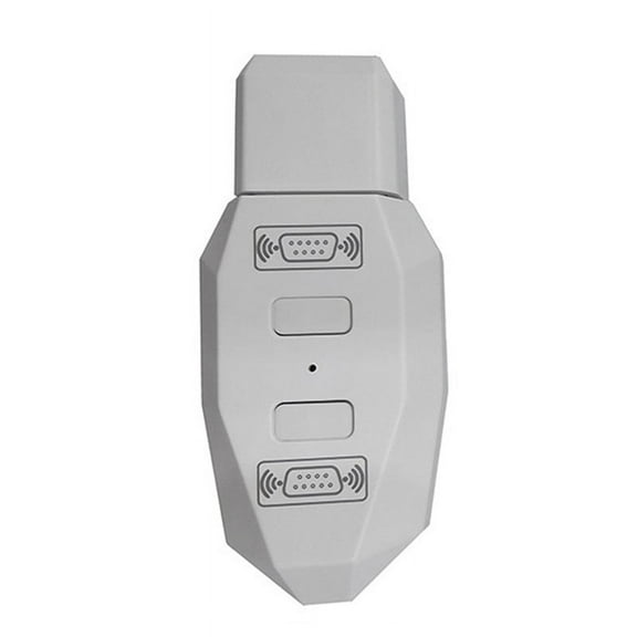 AM-50U Bluetooth Virtual Serial Port Adapter BT V5.0 Dual Mode SPP/BLE Master&Slave 50M Distance Supports All Systems B,1 * Adapter,White