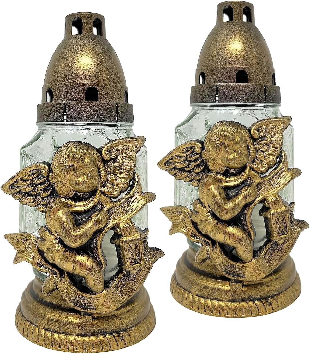 Cemetery candle holders deals