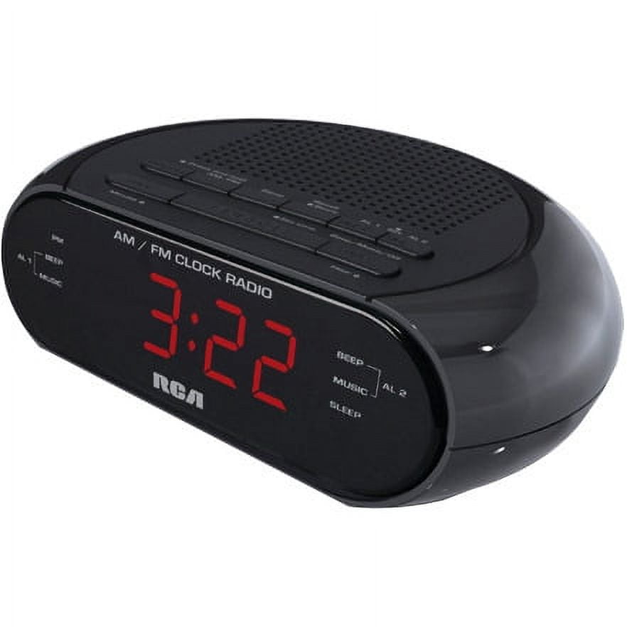 Las mejores ofertas en Relojes despertadores de viaje blanca de madera y  Radio Reloj