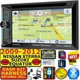 thumbnail image 1 of AM/FM CD/DVD GPS NAVIGATION SYSTEM BLUETOOTH USB/SD EQ CAR RADIO STEREO, 1 of 9