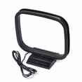 thumbnail image 1 of AM FM Loop Antenna Aerial Connector for Stereo Audio Receiver System Indoor, 1 of 6