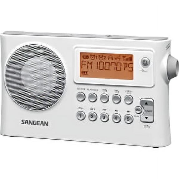 AM/FM-RDS portable receiver w/USB