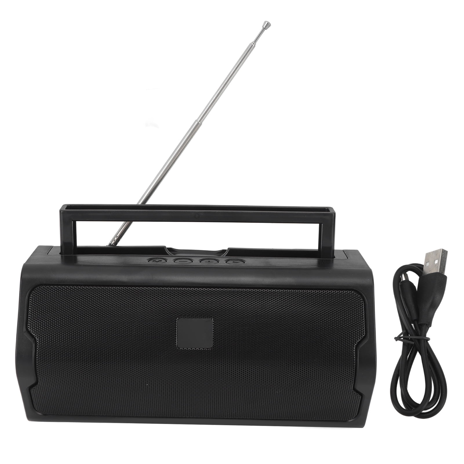 AM FM Radio Outdoor V6 Bluetooth Speaker Portable Radio with Telescopic