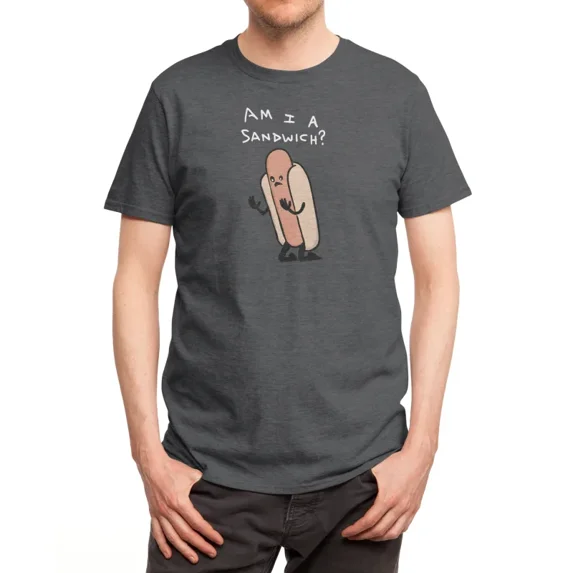 AM I A SANDWICH - WHITE TEXT VARIANT Nathan W Pyle Strange Planet Store ...