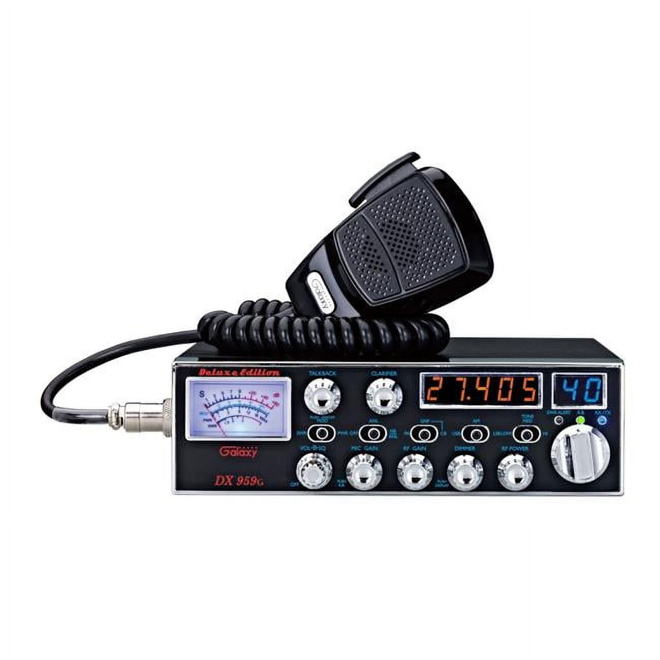 Galaxy Deluxe Edition Mobile CB Radio with Talkback and Noise Reduction
