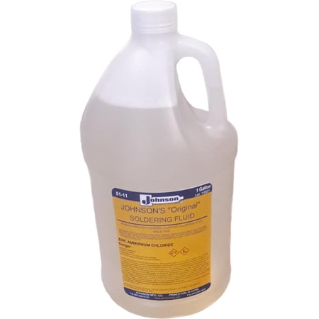 AM WORLDWIDE Soldering Liquid Flux 1 Gallon- Soldering Fluid - Zinc Ammonium Chloride