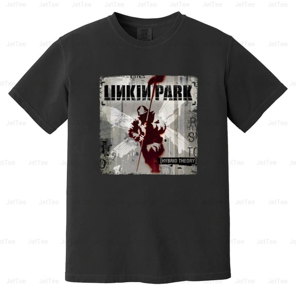AM100 - - Hybrid Theory Music Album Cover Comfort Color T-Shirt Unisex, up to 4XL