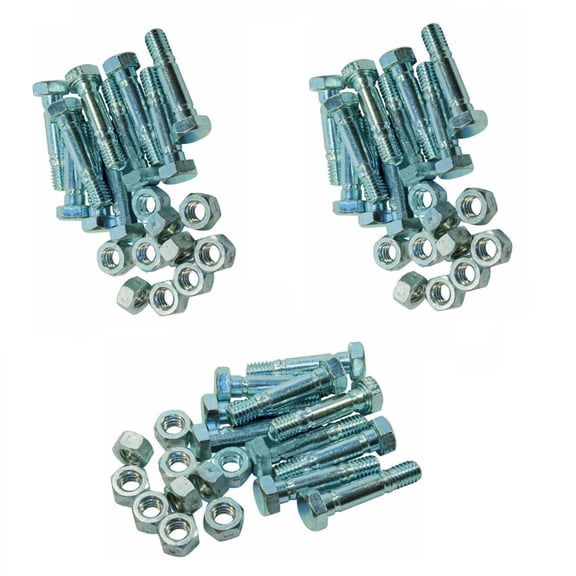 Shear Pin with Nut Set - 1-1/2" x 5/16" Fits John Deere Replaces AM122156