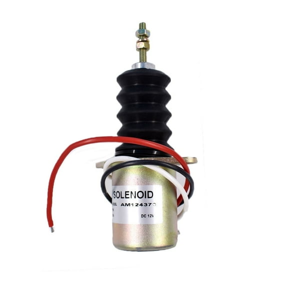 AM124379 Fuel Shut Off Solenoid for John Deere 415 425 455 F915 F925 F935 Mower