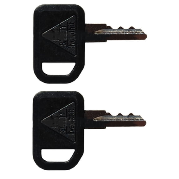 AM131841 Pair (2 keys) Ignition Keys Fits Bobcat Fits John Deere Gehl Multiquip