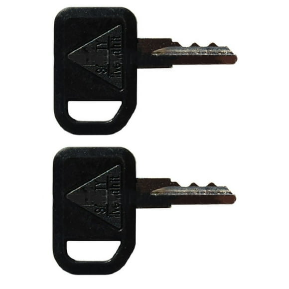 AM131841 Pair (2 keys) Ignition Keys Fits Bobcat Fits John Deere Gehl Multiquip