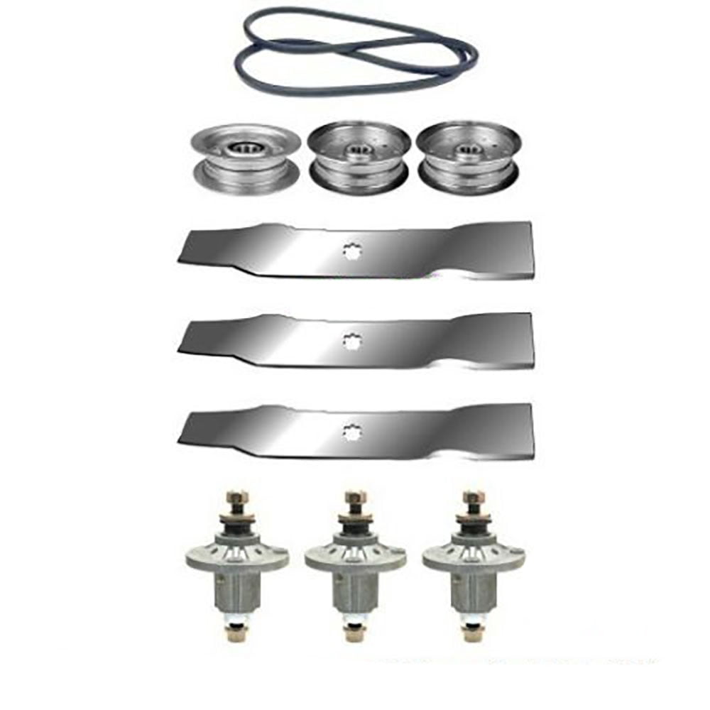 Mandrino Tagliaerba Assemblaggio Mandrino Per John Deere GY20785 GY20050 - 2 Pezzi, Sostituzione Per Deck 42/48 Kit 2 Mandrini - Foto 2