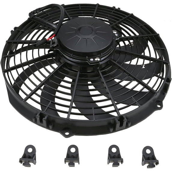 AM144130 Radiator Cooling Fan Compatible with John Deere Gator 6X4 1996-2006