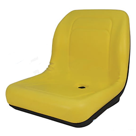 AM144591 Yellow Vinyl Seat Fits John Deere
