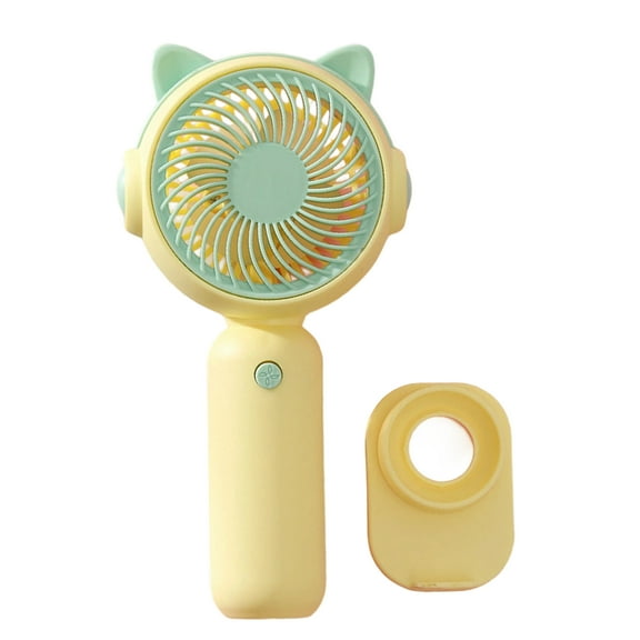 AM3 Battery Operated Powerful Handheld Fan Portable Small Lightweight Makeup Fan for Girl Women Indoor Outdoor