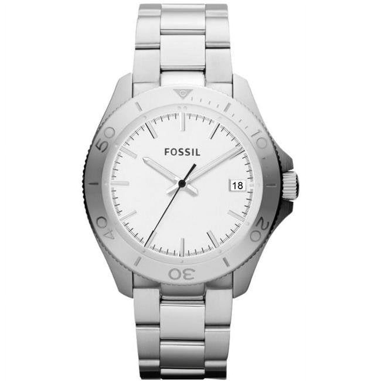 Fossil Retro Traveler Stainless Steel Watch EUC Fossil ES5221 Women Watch 23mm - Quartz - stainless steel 5ATM main image 2