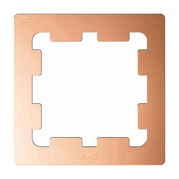AM5 CPU Contact Frame Copper Full Surround Frame Better Cooling CPU Heatsink Plat Armor for 7950X 7900X 7700X 7600X
