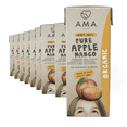 thumbnail image 1 of AMA TIME Organic Pure Apple Mango Juice, 6.76 fl oz Juice Boxes 24 Pack, 1 of 7