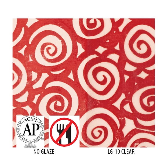 AMACO Ceramic Printing Ink Bright Red Matte