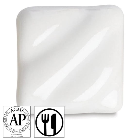 AMACO High Fire Zinc-Free Clear Gloss Glaze Gallon