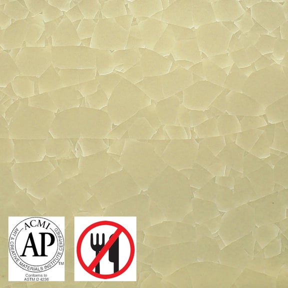 AMACO Kiln Ice High Fire Glaze Honey Crystal