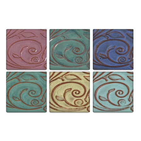 Amaco Opalescent Glaze - Set of 6 Pints