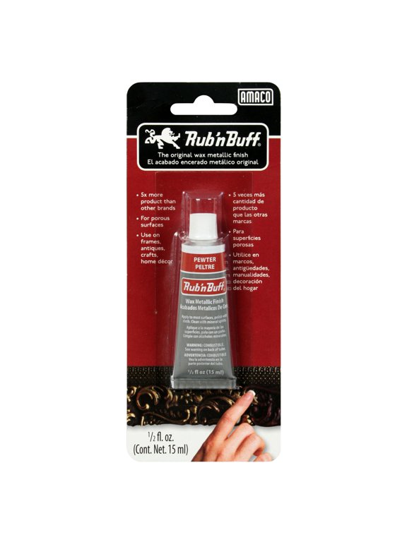 Rub 'n Buff 0.5 oz Beige Metallic Finish Wax Paint