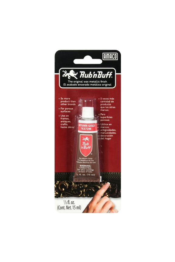 Rub 'n Buff 1/2 oz Copper Metallic Finishes Paint