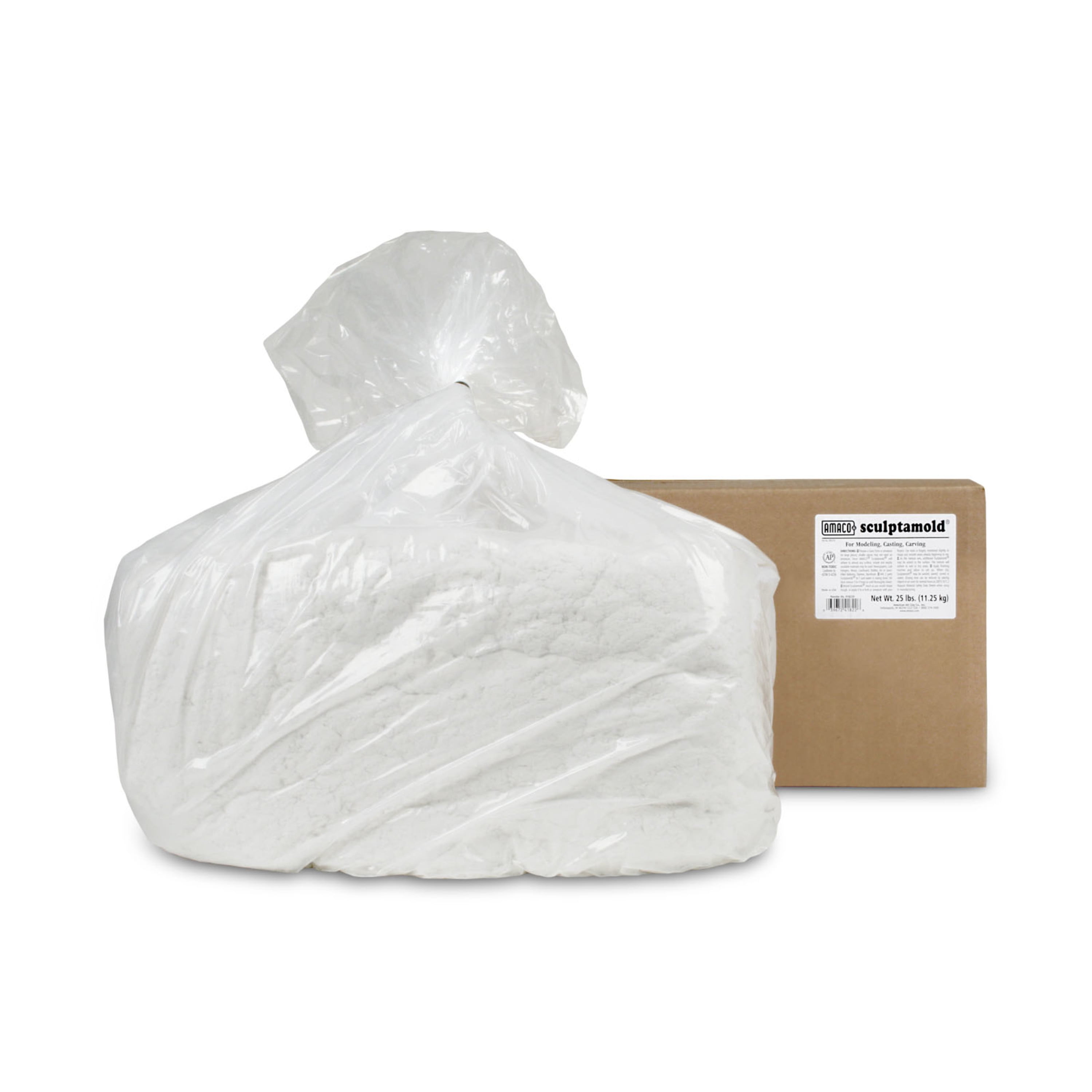 AMACO Sculptamold Modeling Compound, 25 lb, White