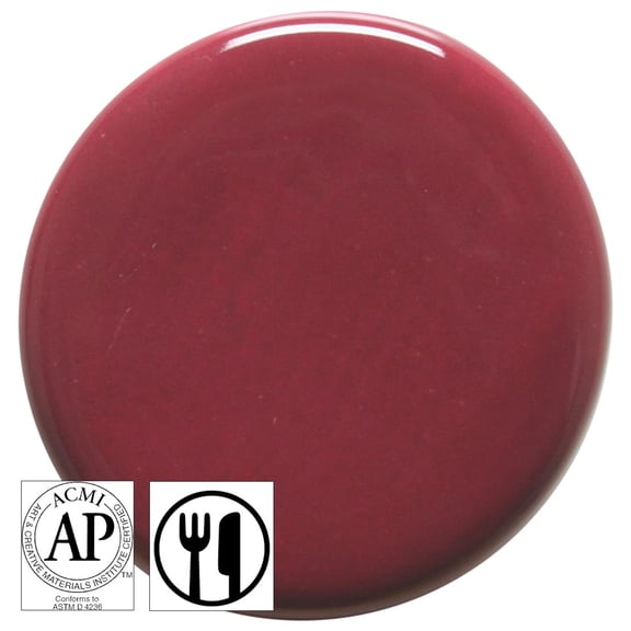 AMACO Teacher's Palette Gloss Glaze Raspberry