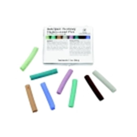 Amaco Non-Toxic Underglaze Decorating Crayon Set, Assorted Color, Set - 8