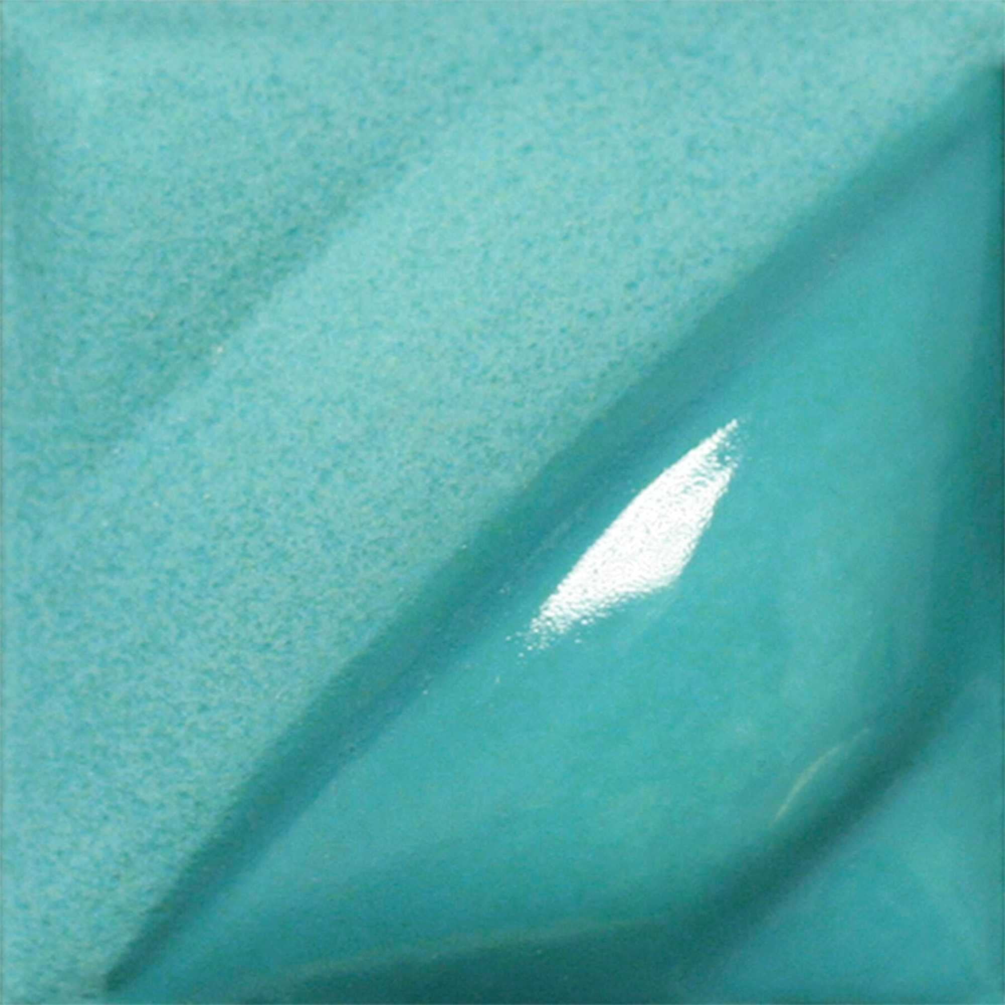 AMACO Velvet Underglaze, V-327 Turquoise Blue, Opaque, Pint