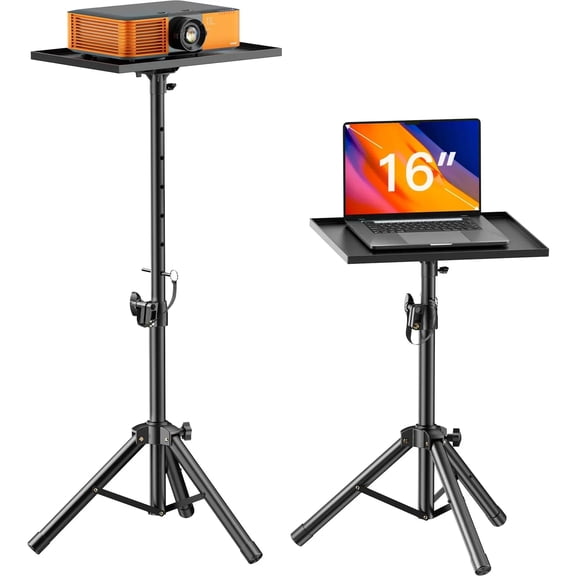 AMADA Projector Stand, Laptop Stand with Adjustable Height 22 to 36 inch