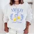 thumbnail image 1 of AMALFI COAST SOCIAL CLUB Graphic Pullover Sweatshirt, 1 of 5