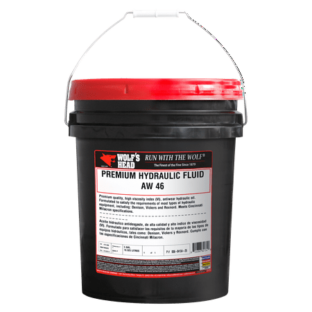 AMALIE OIL COMPANY 836-84134-25 WOLF'S HEAD 836-84134-25 - WOLF'S HEAD PREMIUM AW HYDRAULIC OIL ISO 46