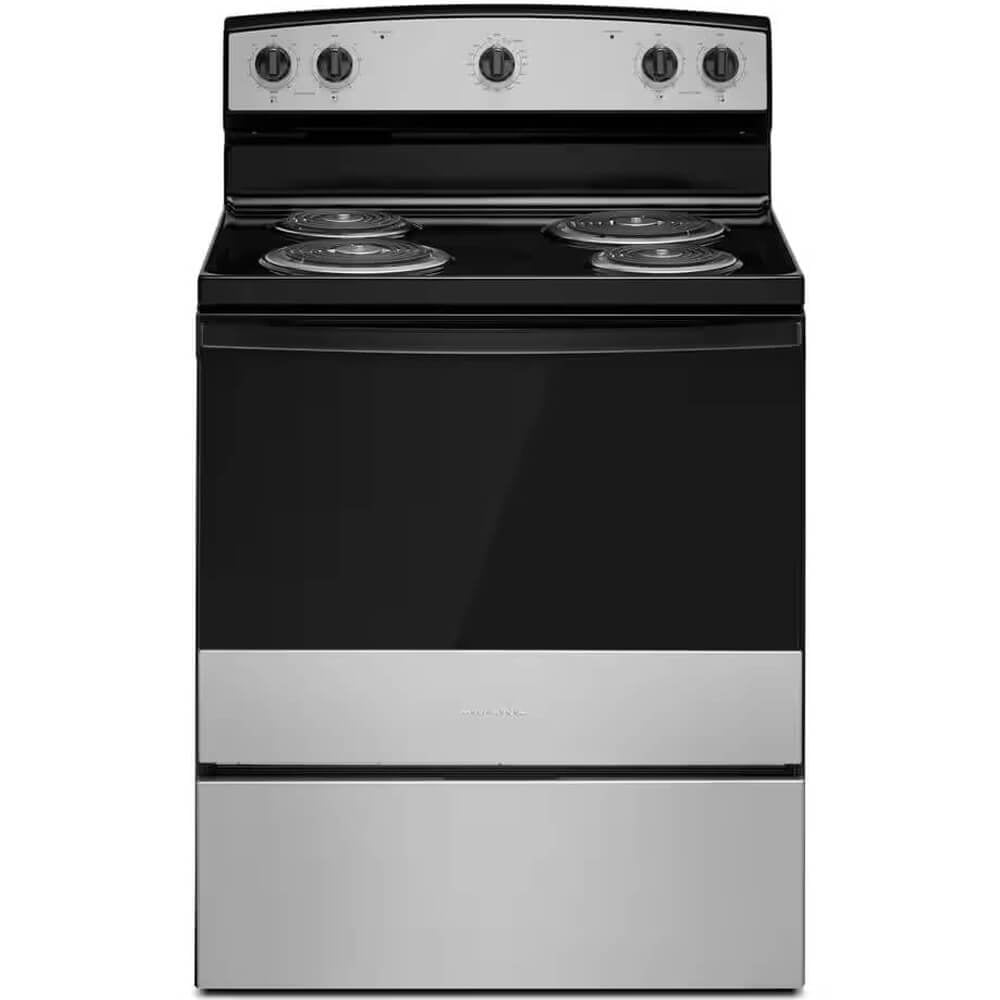 Amana ACR4203MNS 4.8 Cu. Ft. Freestanding Stainless Steel Electric Range