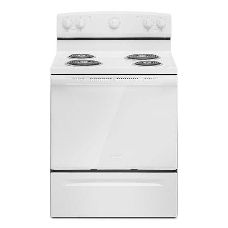 Amana Acr4203mn 30" Wide 4.8 Cu. Ft. Free Standing Electric Range - White