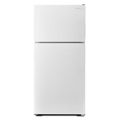 Amana - 18.2 Cu. Ft. Top-Freezer Refrigerator - White