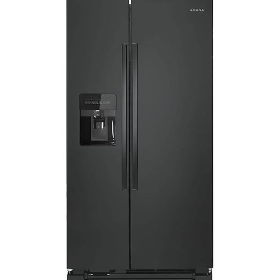 Amana ASI2175GRB 21 Cu. Ft. Black Side-by-Side Refrigerator