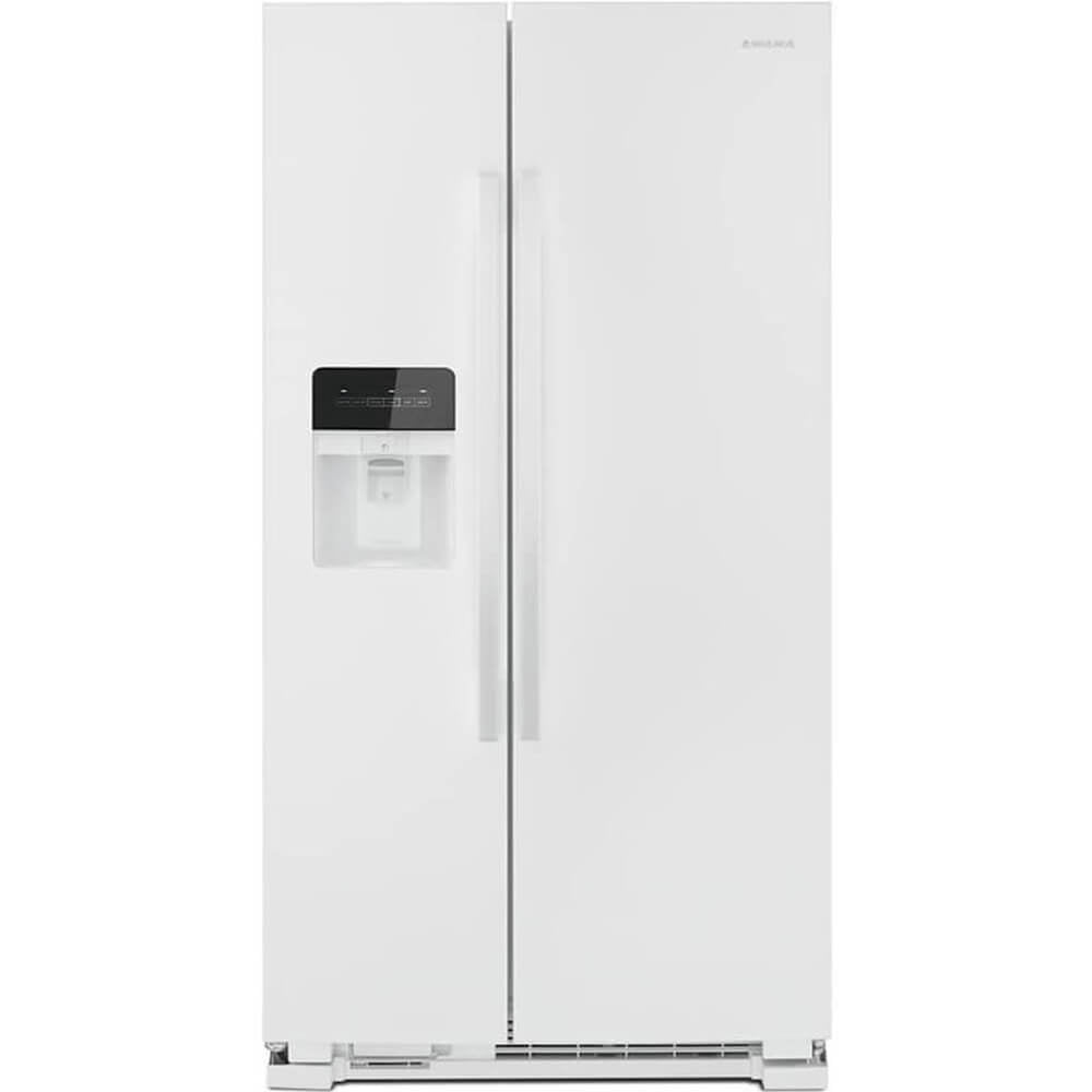 Amana ASI2575GRW 25 Cu. Ft. White Side-by-Side Refrigerator