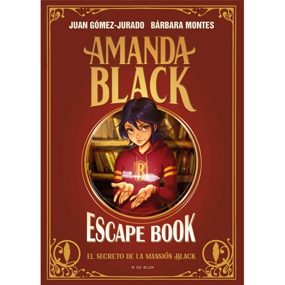 Amanda Black Escape Book: El Secreto de la Mansin Black / Escape Book: The Secret of the Black Mansion, (Hardcover)