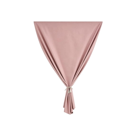 AMARHH Full Darkening No Drill Window Sunshade Curtain, Oversized Blackout Drape for Large Window, Thermal Insulated Room Darkening Panel for Bedroom