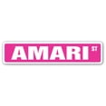 thumbnail image 1 of AMARI Street Sign Childrens Name Room Sign | Indoor/Outdoor |  36" Wide, 1 of 5