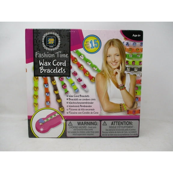 AMAV Fashion Time Wax Cord Bracelets