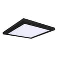 thumbnail image 1 of AMAX LIGHTING INC. LED-SM13DL-BLK LED PLATTER SQUARE LIGHT 13 x 1 BLACK, 1 of 1