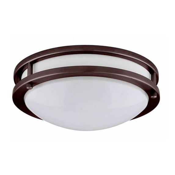 AMAX Lighting LED-JR002LBZ-W 14 x 3.8 in. LED Ceiling Fixture - JR Bronze