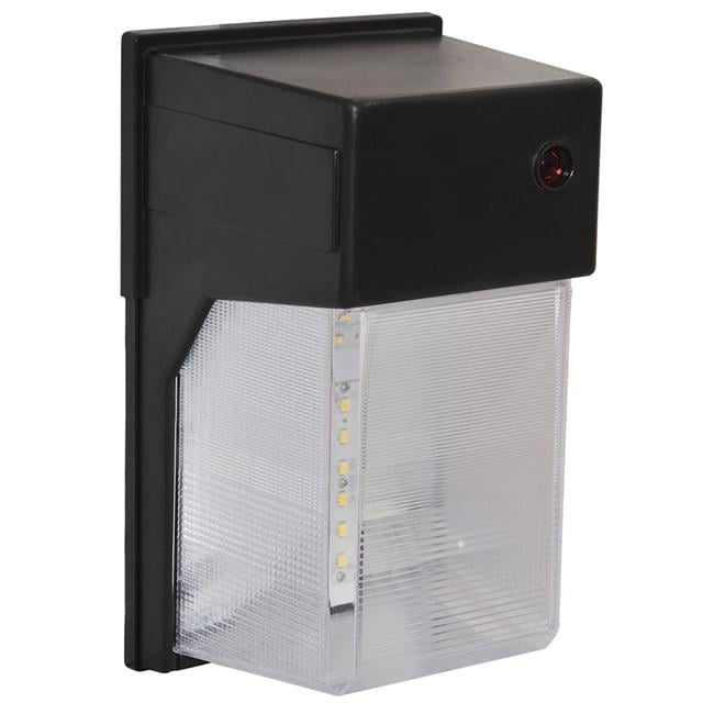 Bronze LED Outdoor Wall Pack Light with Photocell Sensor